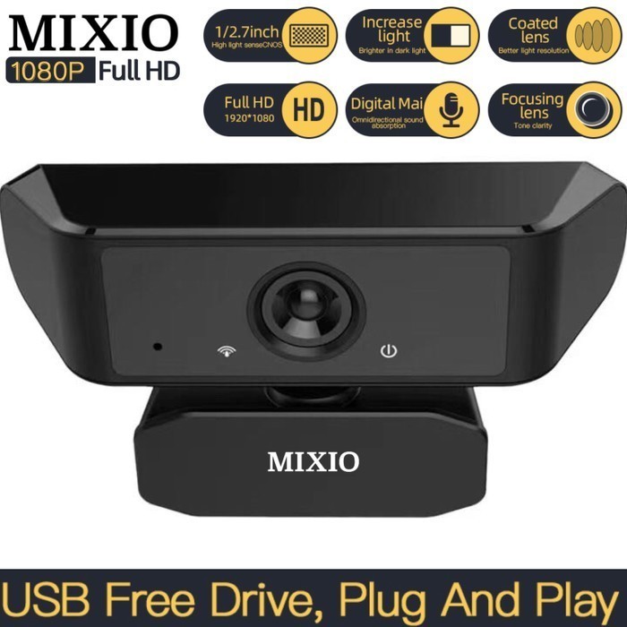 [JaVis] MIXIO Z11 Webcam 1080P FULL HD Kamera WITH MIC