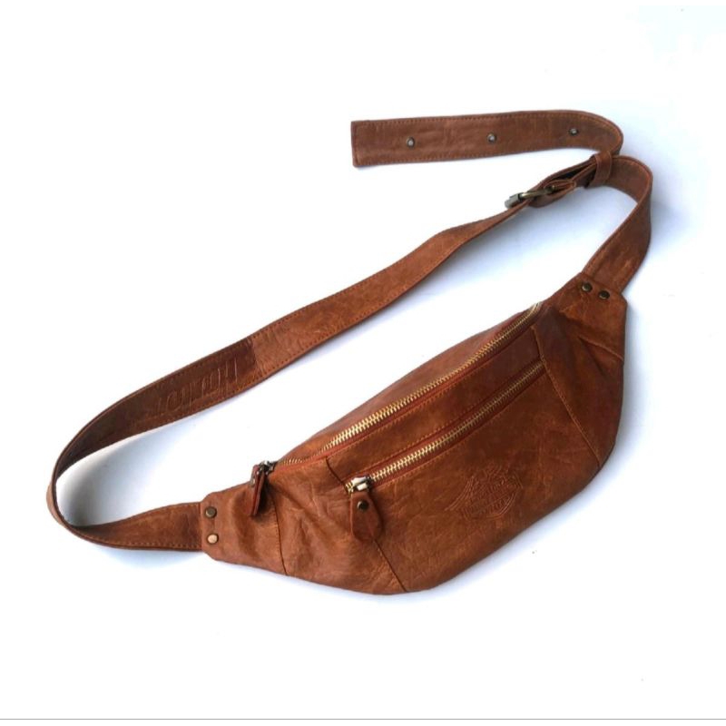 Waistbag Kulit HD | Tas kulit Pria Bali