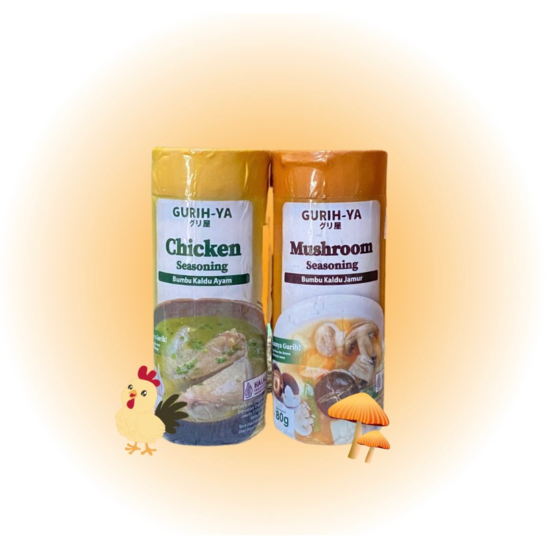 

Gurih Ya Kaldu Chicken / Mushroom