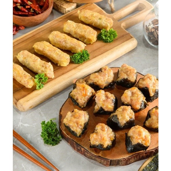 

DIMSUM 49 BABELAN NORI / ISI 50 / FROZENFOOD / HALAL / TERMURAH / TERBAIK