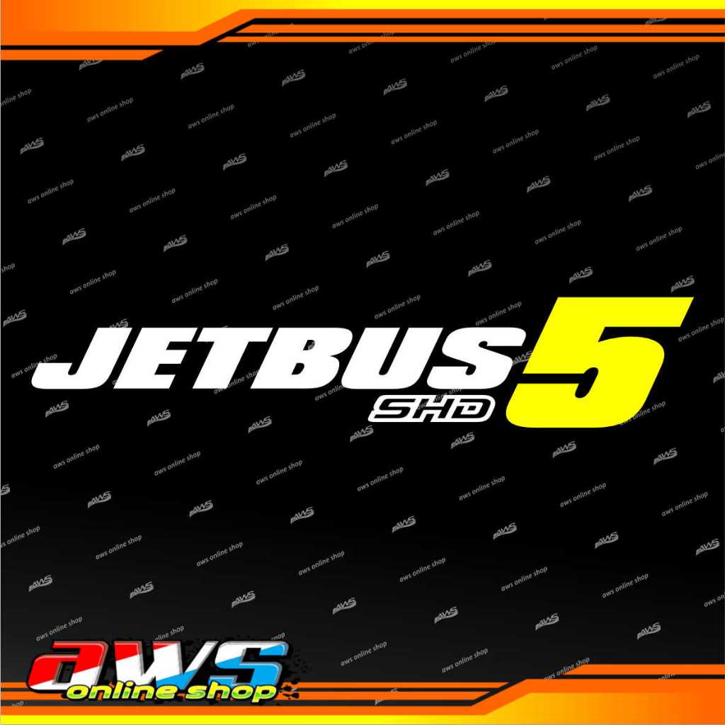 Sticker JETBUS 5 SHD