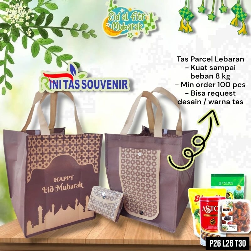 

Tas Hampers Lebaran Sablon Tas Parcel Tas Bingkisan Lebaran Idul Fitri