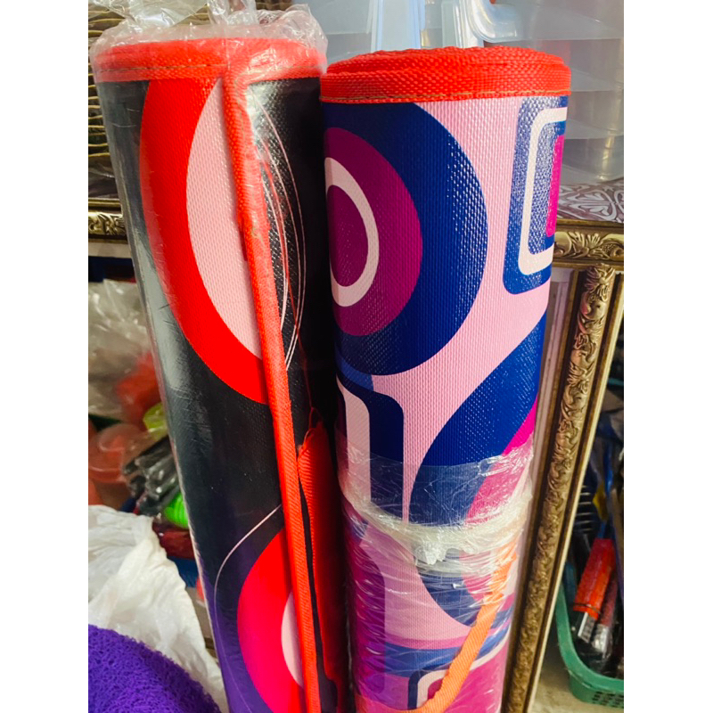 TIKAR PLASTIK KARAKTER GARFIELD / KARPET PLASTIK TEBAL 120 x 200