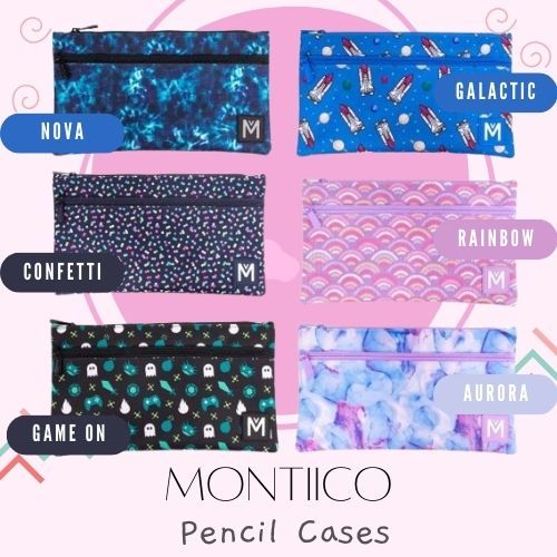 

MontiiCo Pencil Cases - Pencil Case Tempat Pensil Dompet Premium from Little Lunch Box CO