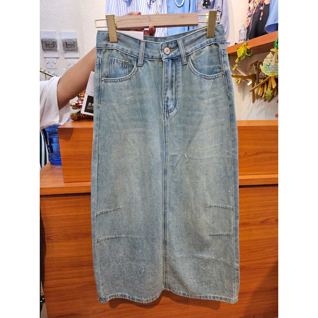 ROK JEANS BLING-BLING BAWAH WANITA // ROK WANITA // ROK WANITA KEKINIAN // ROK WANITA ECER GROSIR //