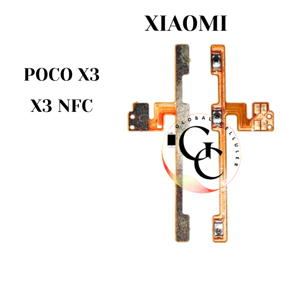 Flexible On Off Xiaomi Poco X3 X3 NFC Original (Flexible Power)