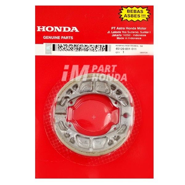 KAMPAS REM TROMOL BELAKANG SUPRA X 100 / 125 / FIT LAMA OLD / NEW / HELM IN - REVO 110 ABSOLUTE / FI