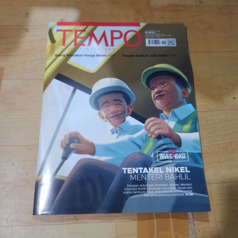 Majalah TEMPO 4-10 MARET 2024.