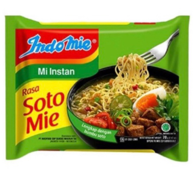 

Indomie Mie Instan Soto 70g