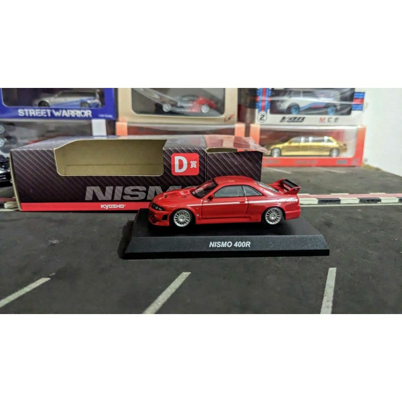 Diecast Kyosho Nismo Nissan GTR R35 Nismo 400R Red
