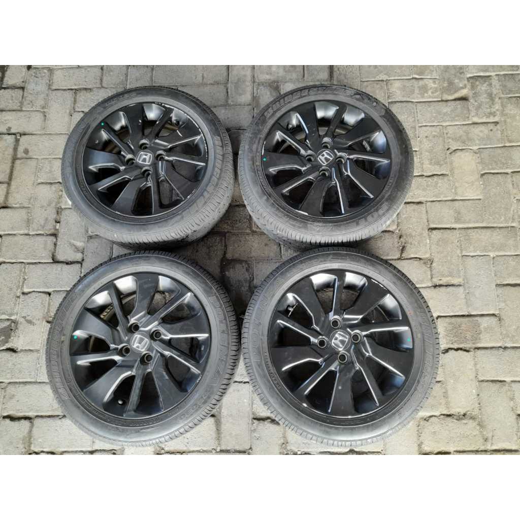 Velg Bekas Ori Brio RS Urban Nite Ring 15 &amp; ban 185/55