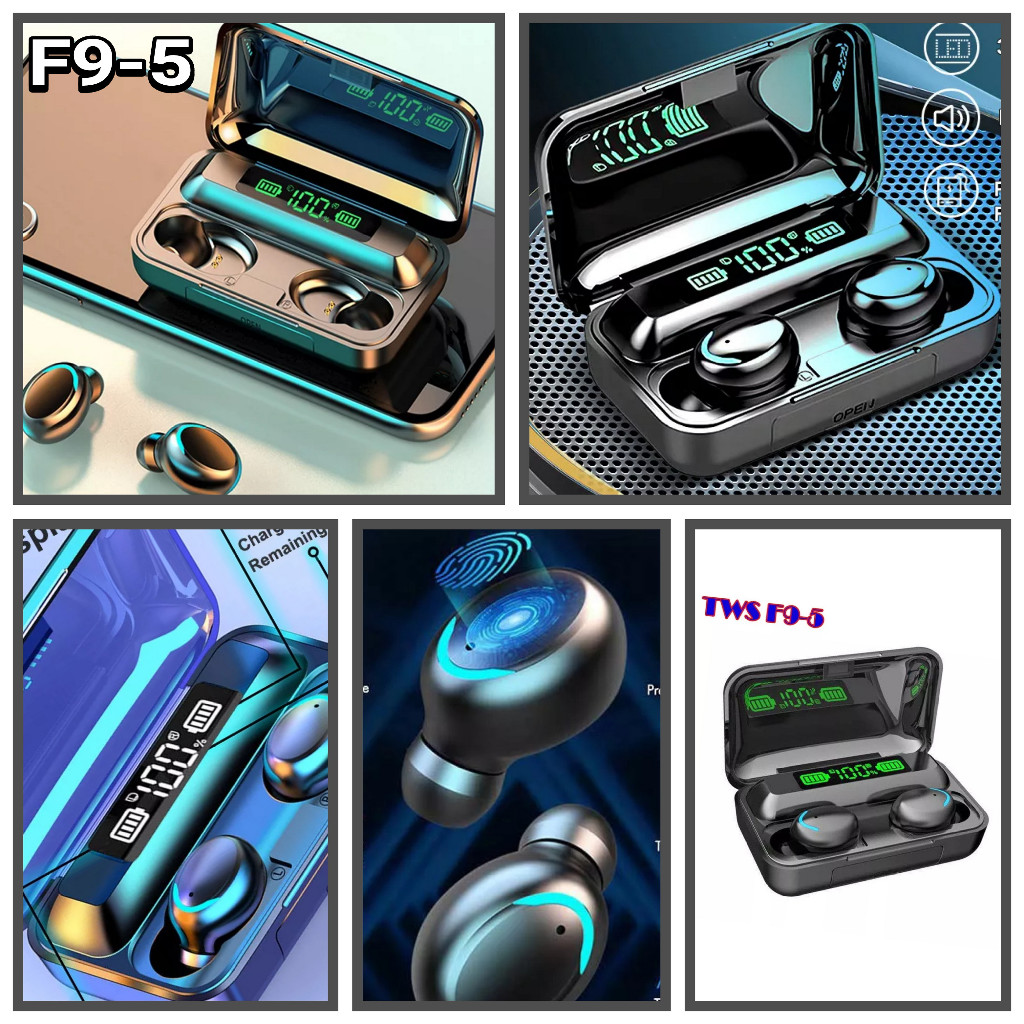 TWS F9-5 BISA JADI POWERBANK FULL BASS