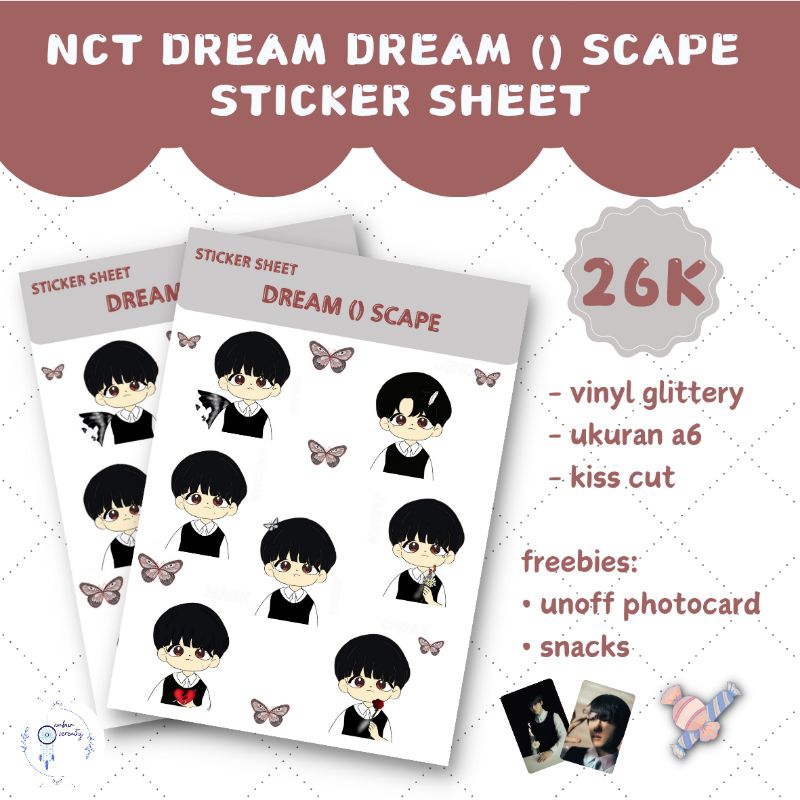 

STICKER A6 NCT DREAM () SCAPE CHIBI