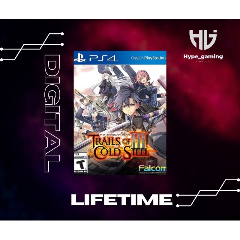 The Legend of Heroes : Trials Of Cold Steel 3 PS4/PS5 Digital