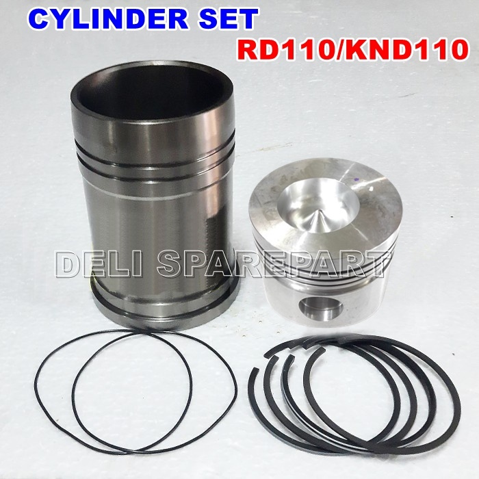 RD110 Cylinder Liner with Oring Piston Ring Kubota RD-110 RD 110 KND110