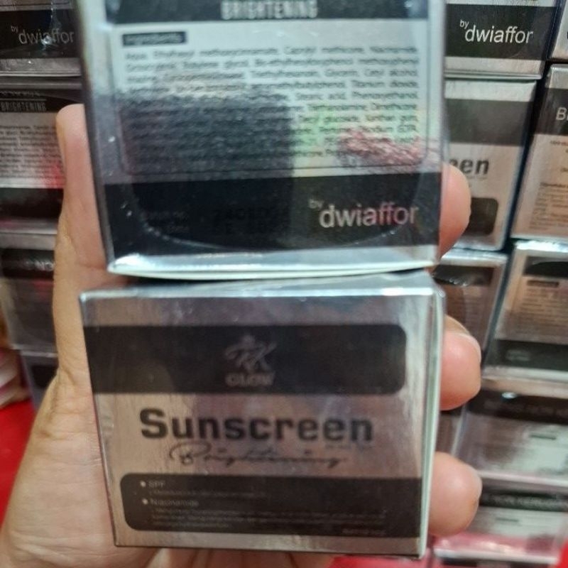 SUNSCREEN RK GLOW BY ANJ / RK GLOW SUNSCREEN BRIGHTENING by ANJ