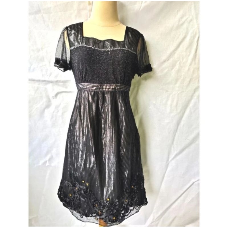Dress Wanita Remaja Tangan Pendek Size S