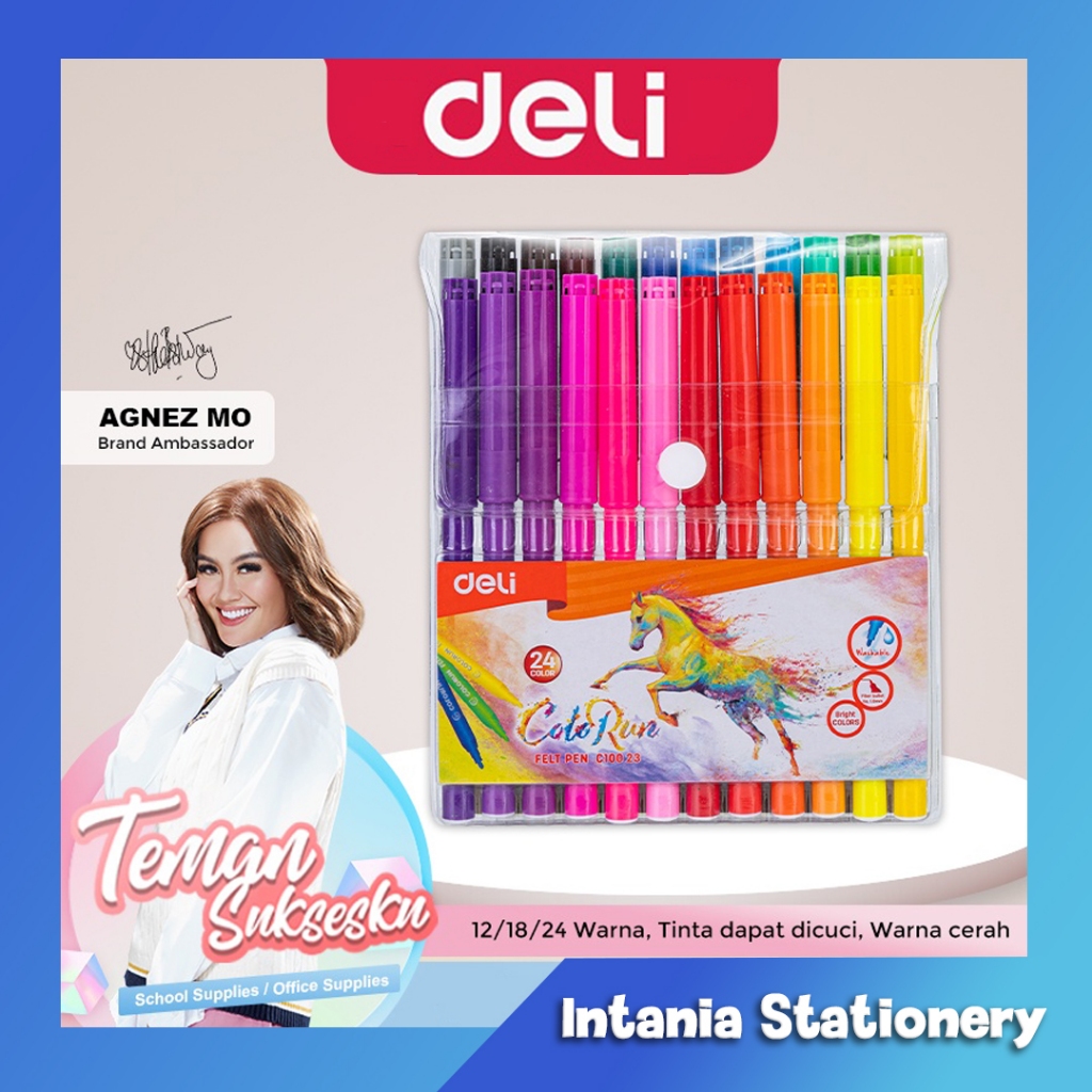 

SPIDOL DELI 12 WARNA, 18 WARNA, 24 WARNA