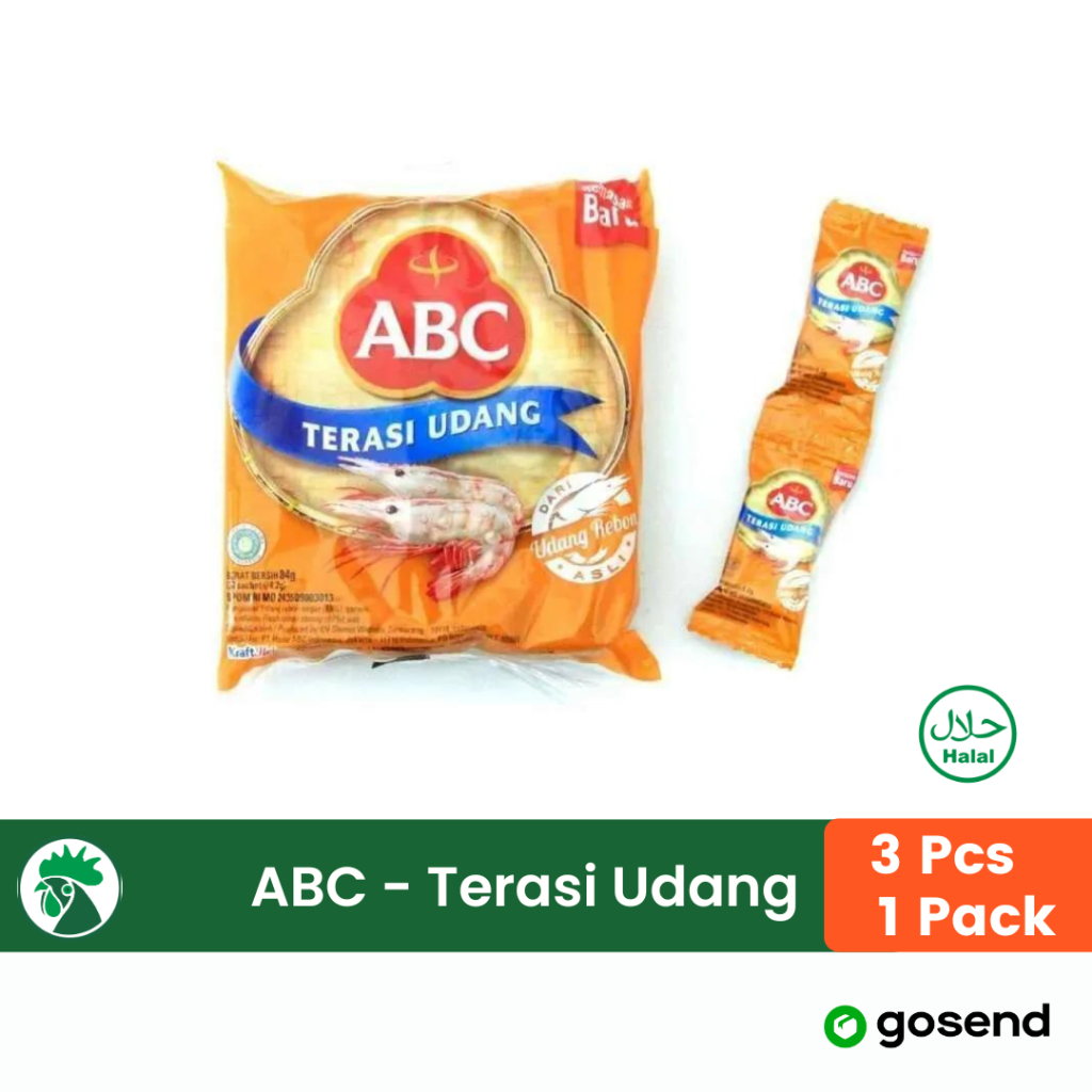 

Terasi Udang Rebon ABC Kemasan Sachet