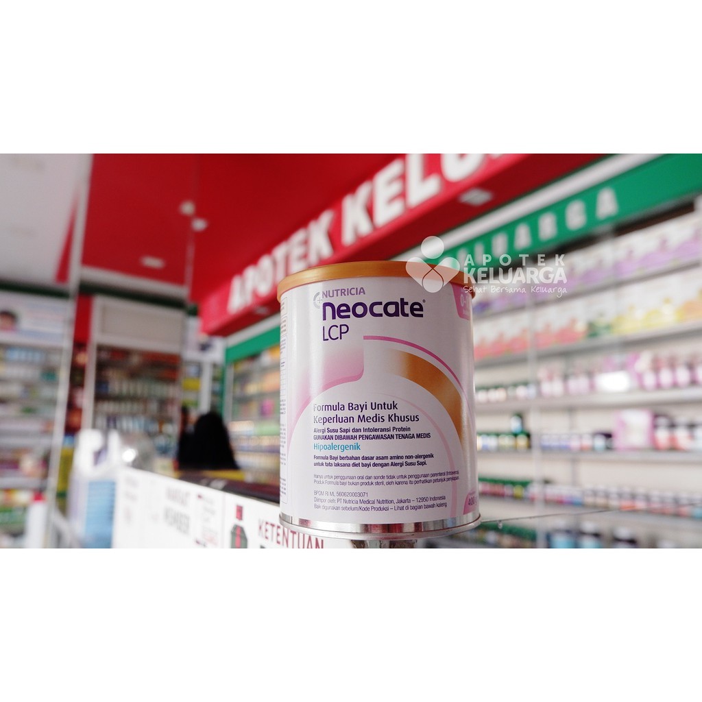[KIRIM HARI INI] NUTRICIA NEOCATE LCP 400 GRAM 0-12BULAN #SUSU BAYI ALERGI #SUSU ALERGI SUSU SAPI #S