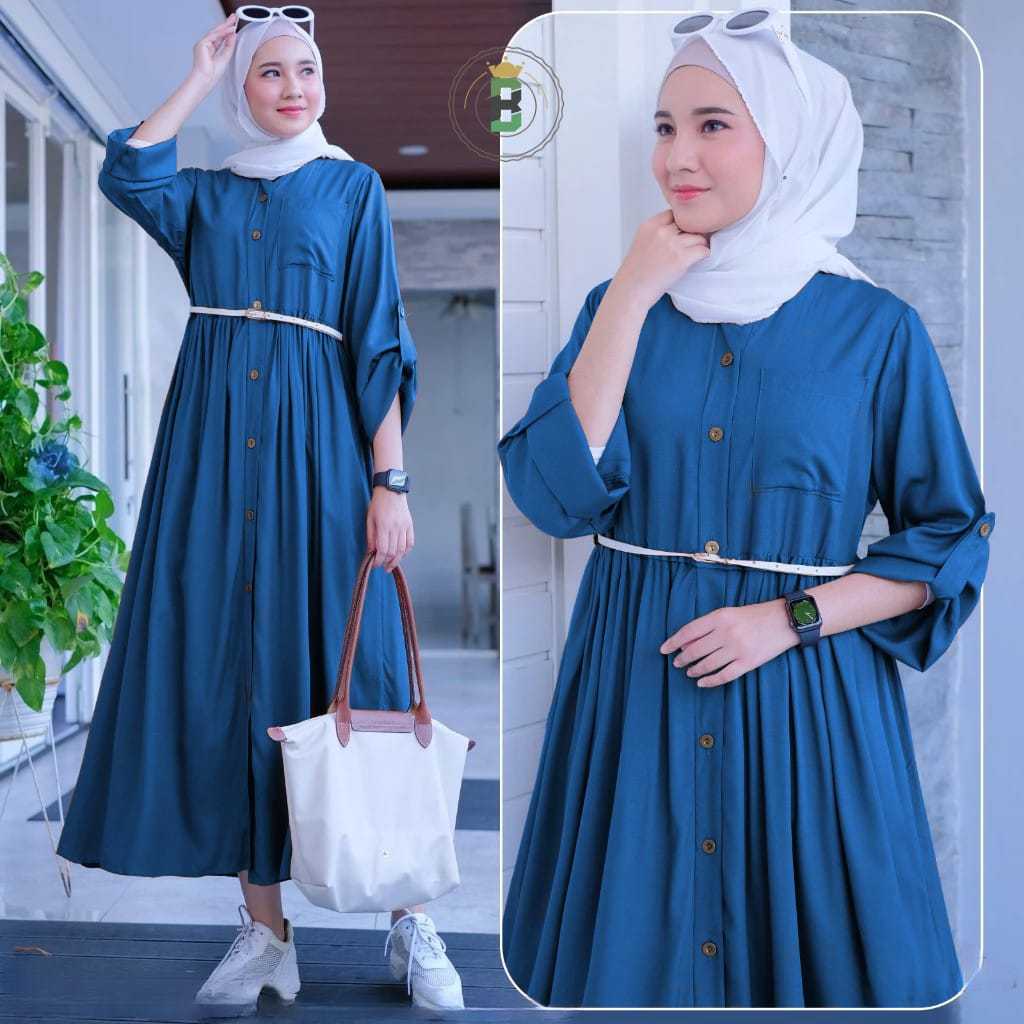 gamis remaja terbaru 2025 kekinian gamis wanita dewasa baju gamis viral DAFANI MAXI gamis terbaru vi