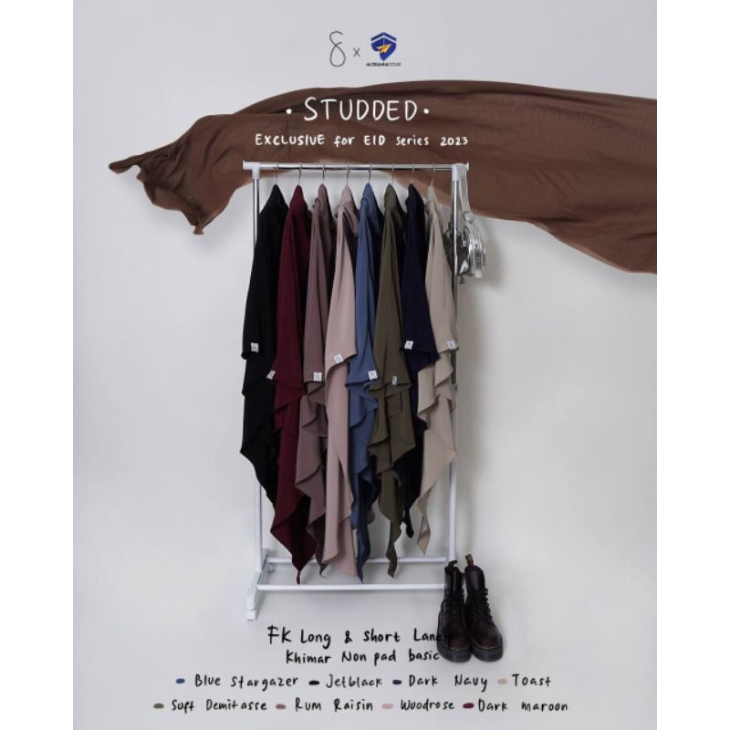 Khimar (Only Khimar) Studded Series By. Sofni