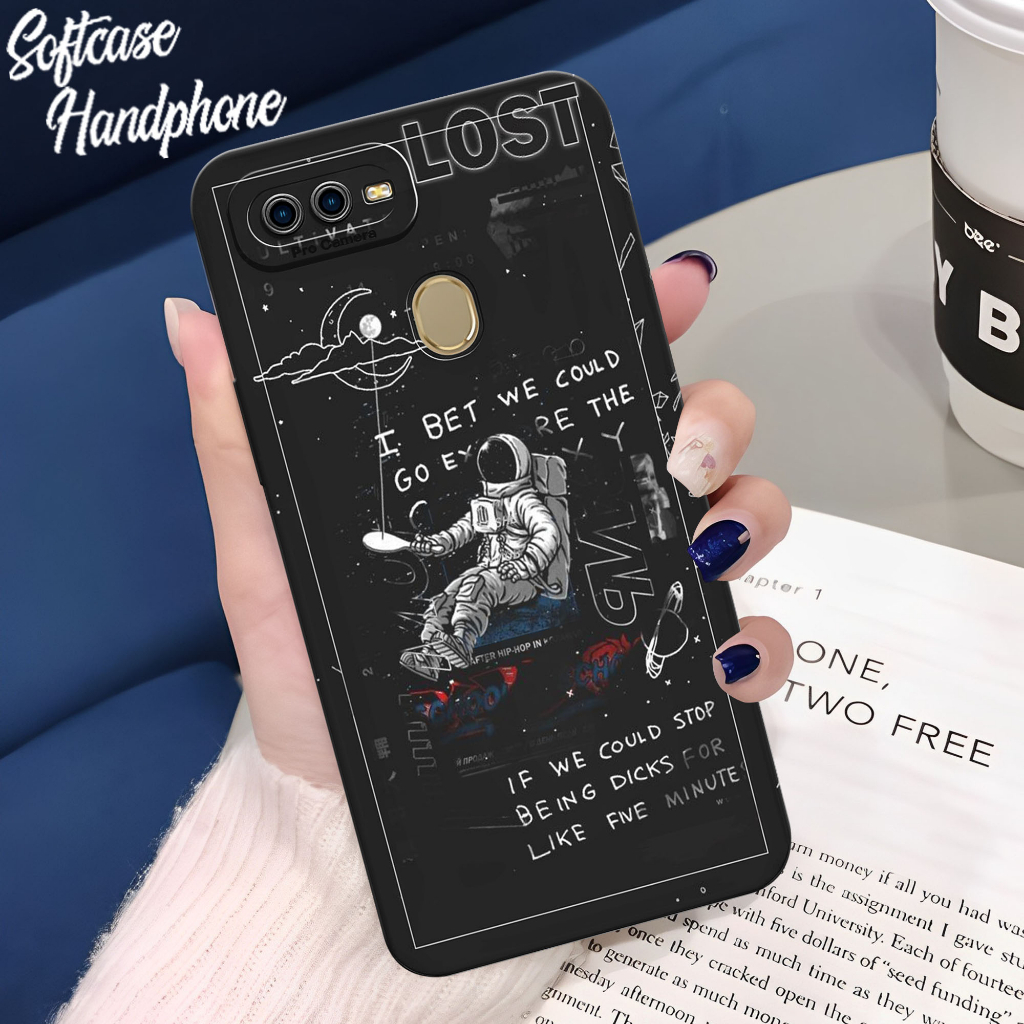 #MOP Oppo a5s/a12a/a7/f9 Casing  Procamera astronot nasa  (Op-Vi-Red-Real-Inf-Iph-Sam)