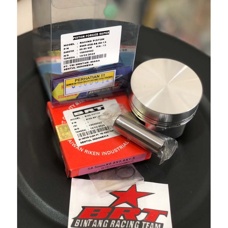 PISTON BRT 58,5 PEN 13 BAHAN FORGED SEHER 58,5 PEN 13 BRT FORGED