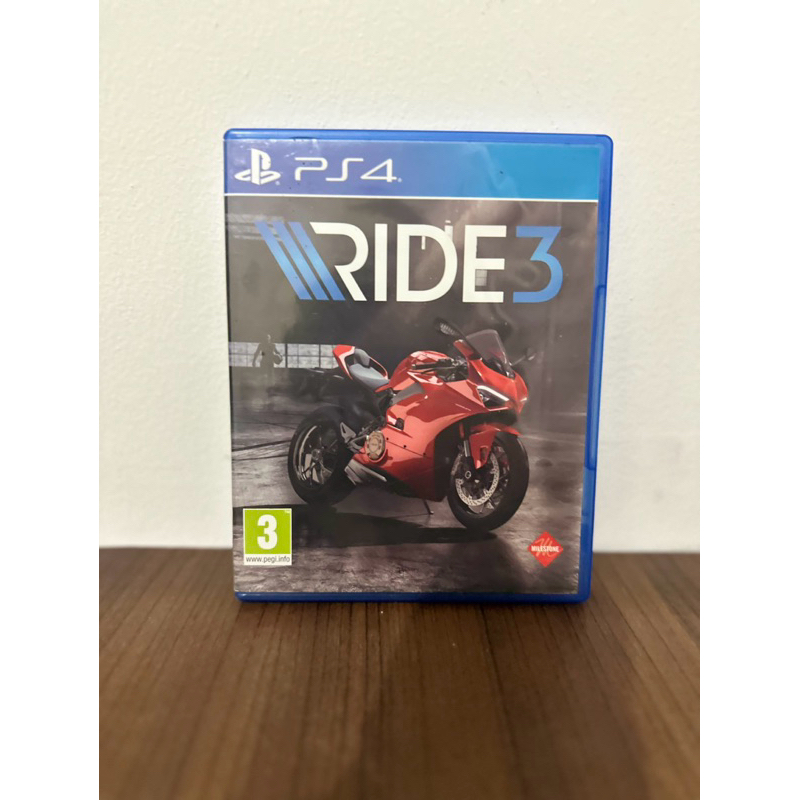 Kaset ps4 bd ps4 ride 3 seken mulus
