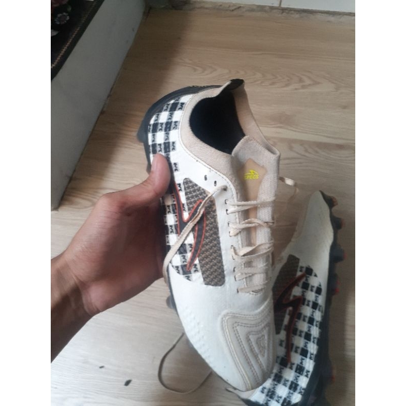 Specs barrricada S TEAM FG IN MK Marc Klok - white jet black mandarin red original