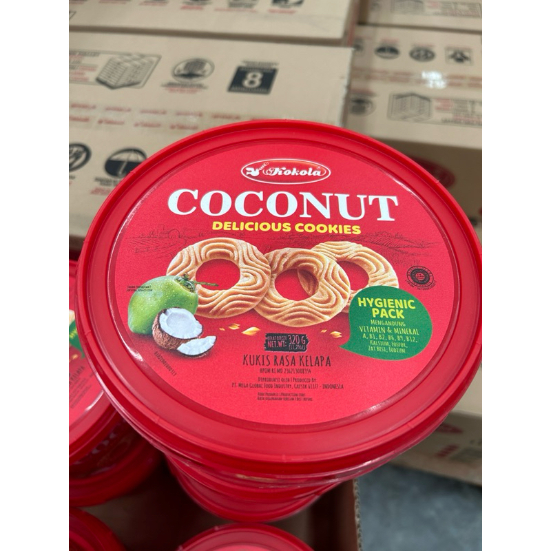 

Nycyta Home Kokola Cookies 320Gram Ember Aneka Rasa