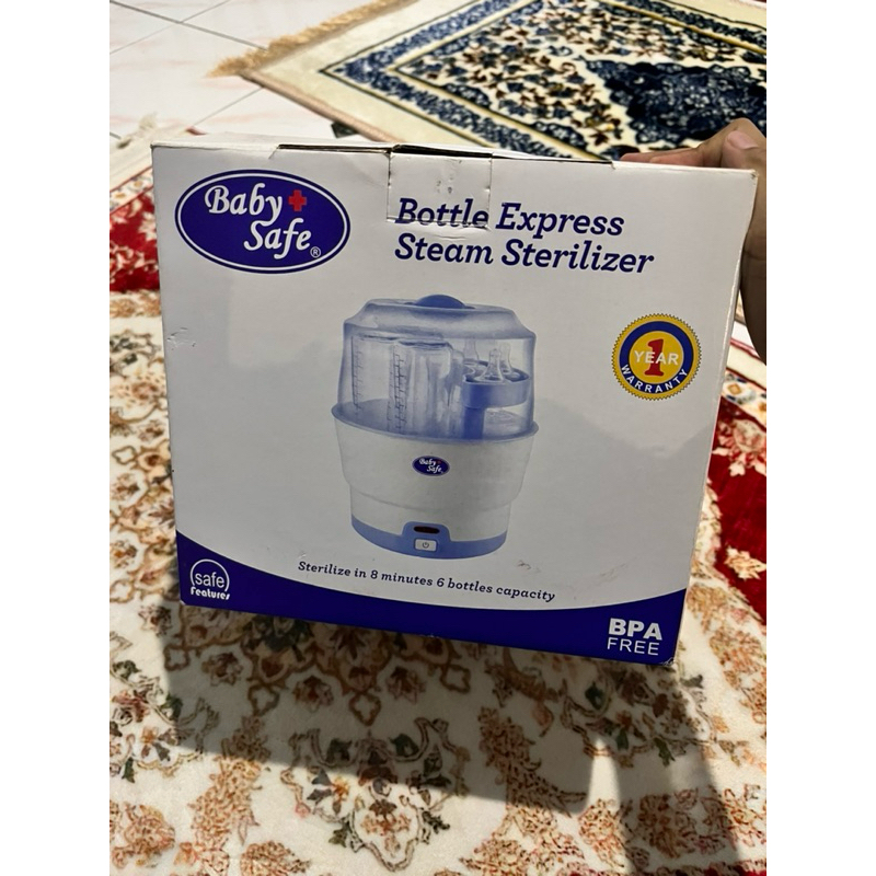 Bottle sterilizer / steril botol dot bayi baby safe preloved