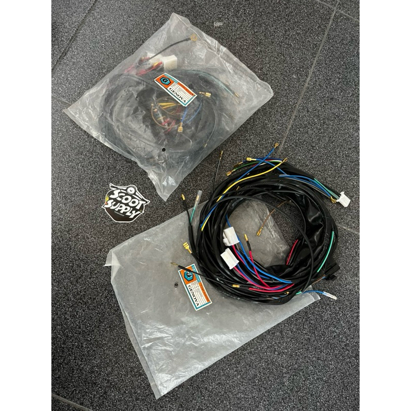 Kabel Body Kabel Bodi Kelistrikan Set Vespa Excel Exclusive 2 Genova