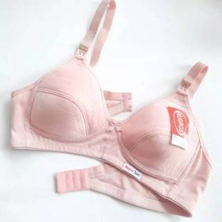 BH Bra Menyusui / tanpa kawat tanpa busa Wanita Ibu Hamil Full Katun