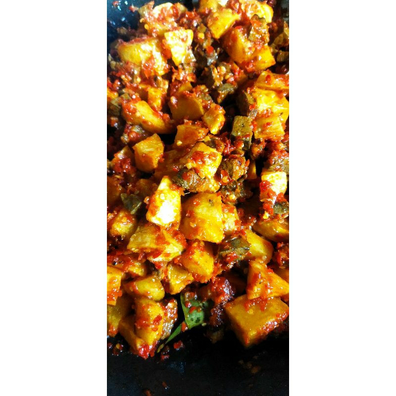 

sambel goreng kentang hati sapi
