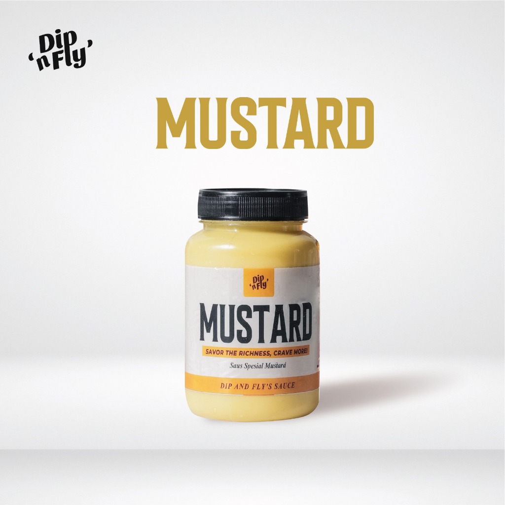 

Sauce Mustard/saos mustard/saus mustard/saos Dip N Fly