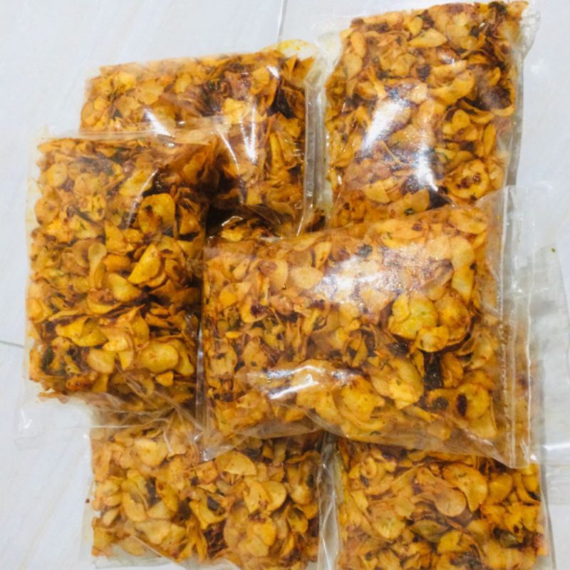 

KERIPIK SINGKONG PEDAS MANIS VIRAL RP.60.000 PERKILOGRAM