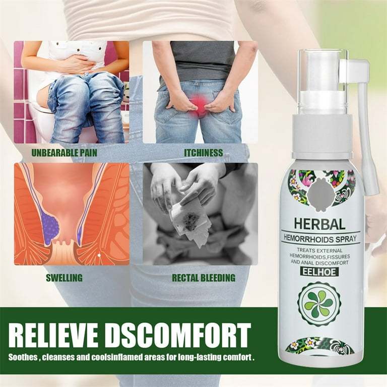 Eelhoe Herbal Hemorrhoids Spray Ambeien / Spray Mencegah Wasir / Obat Wasir / Cream Ambeien / Krim M