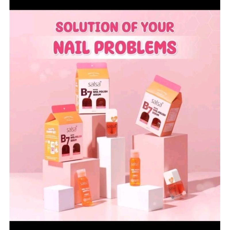 SALSA Biotin Nail Polish Serum With Powerful Vitamin B7