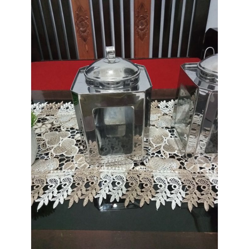 Toples Kaleng Krupuk Stainless