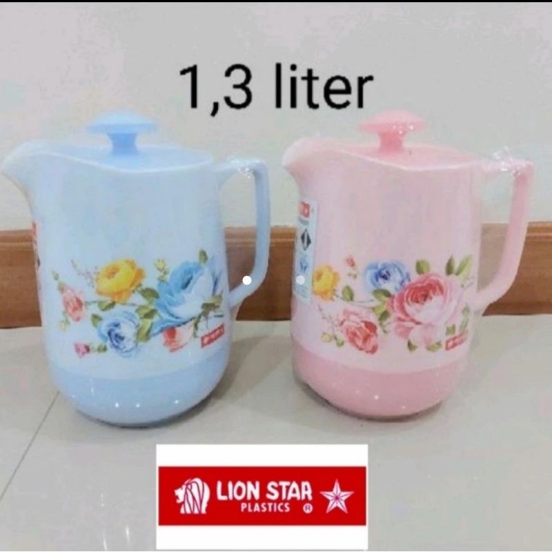 Teko lion star 1,3 liter/eskan lion star serbaguna/termos teko lion star/water jug 1,3 liter