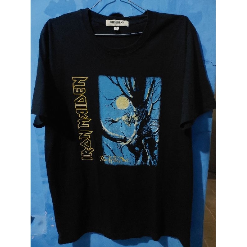 T-shirt Kaos Premium Local Iron Maiden Original Local Pull & Bear