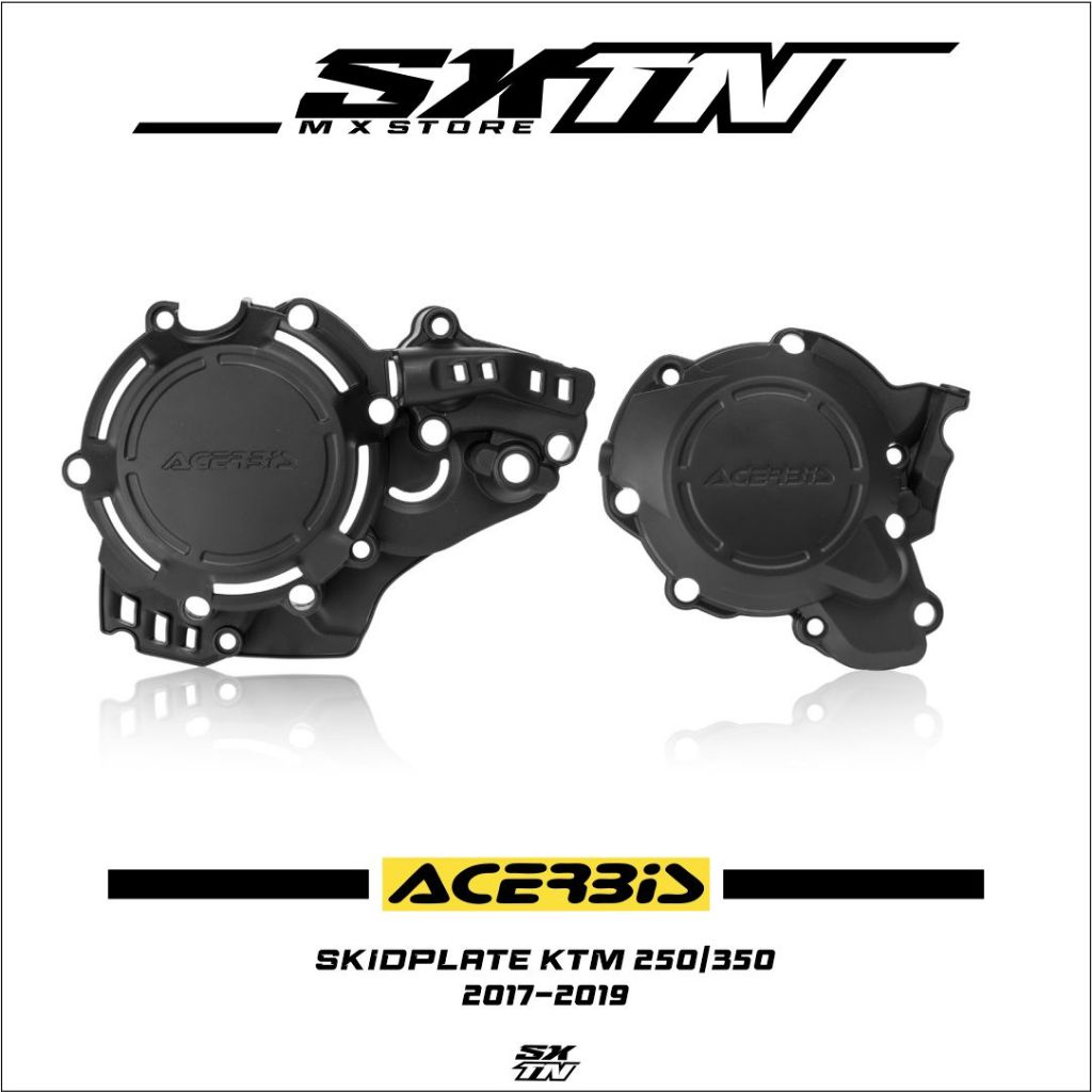 Cover Mesin KTM 250/300 BLACK 2017-2019 Acerbis