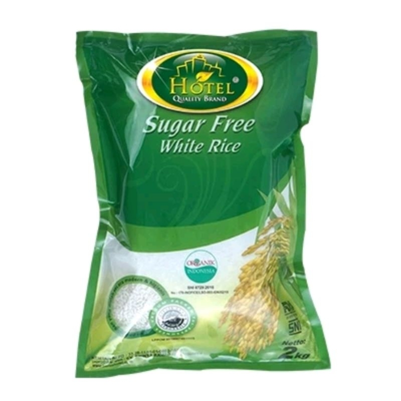 

Beras HOTEL Hijau Sugar Free White Rice 2 Kg – Beras Diabetes Bebas Gula