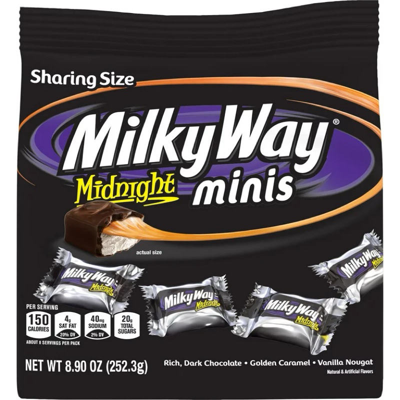 

MILKYWAY Midnight Minis 252.3g