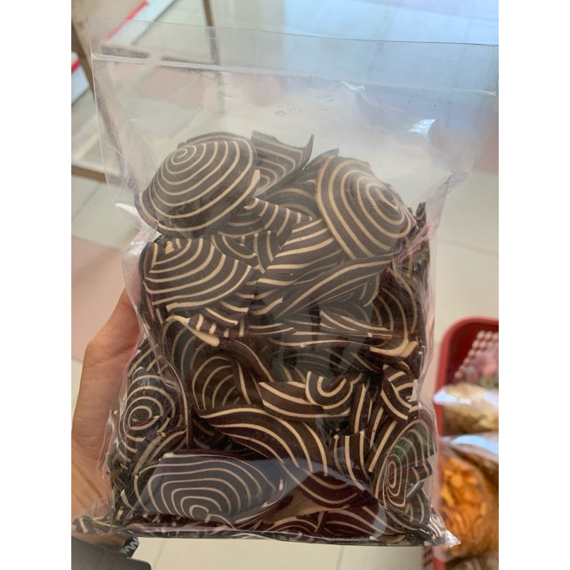 

snack kuping gajah varian rasa coklat