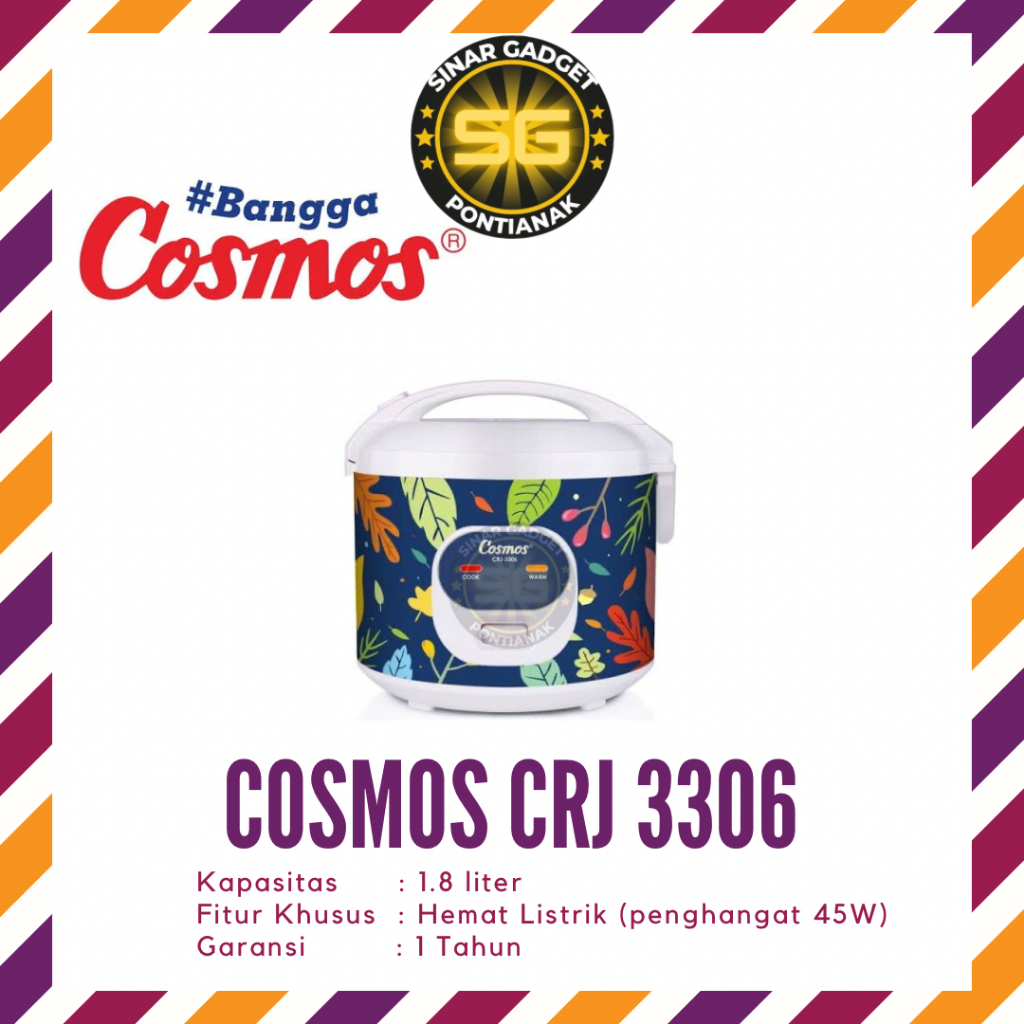 Rice Cooker Cosmos 1.8 L