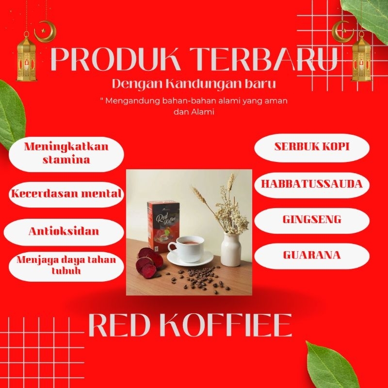 

RED KOFFIEE minuman serbuk stamina