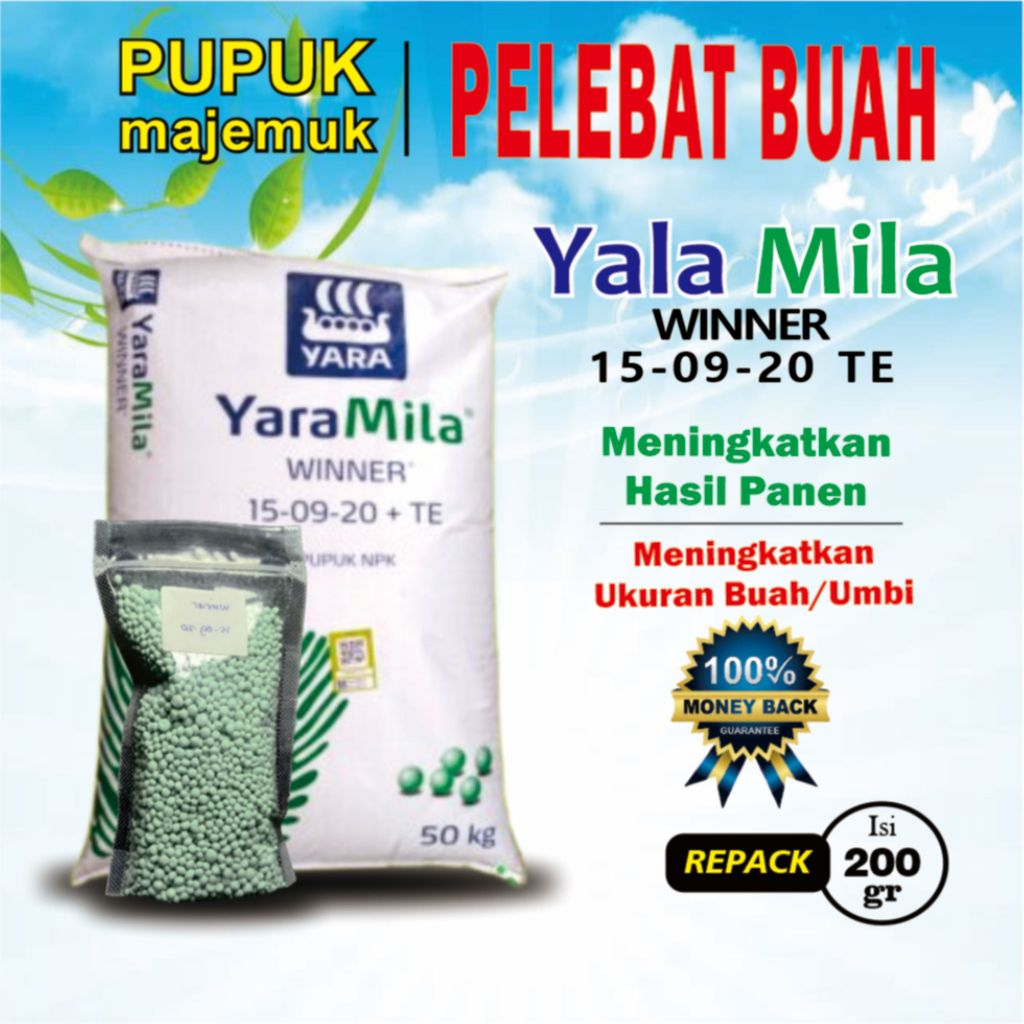 Pupuk Npk Yaramila Winner Pelebat Buah