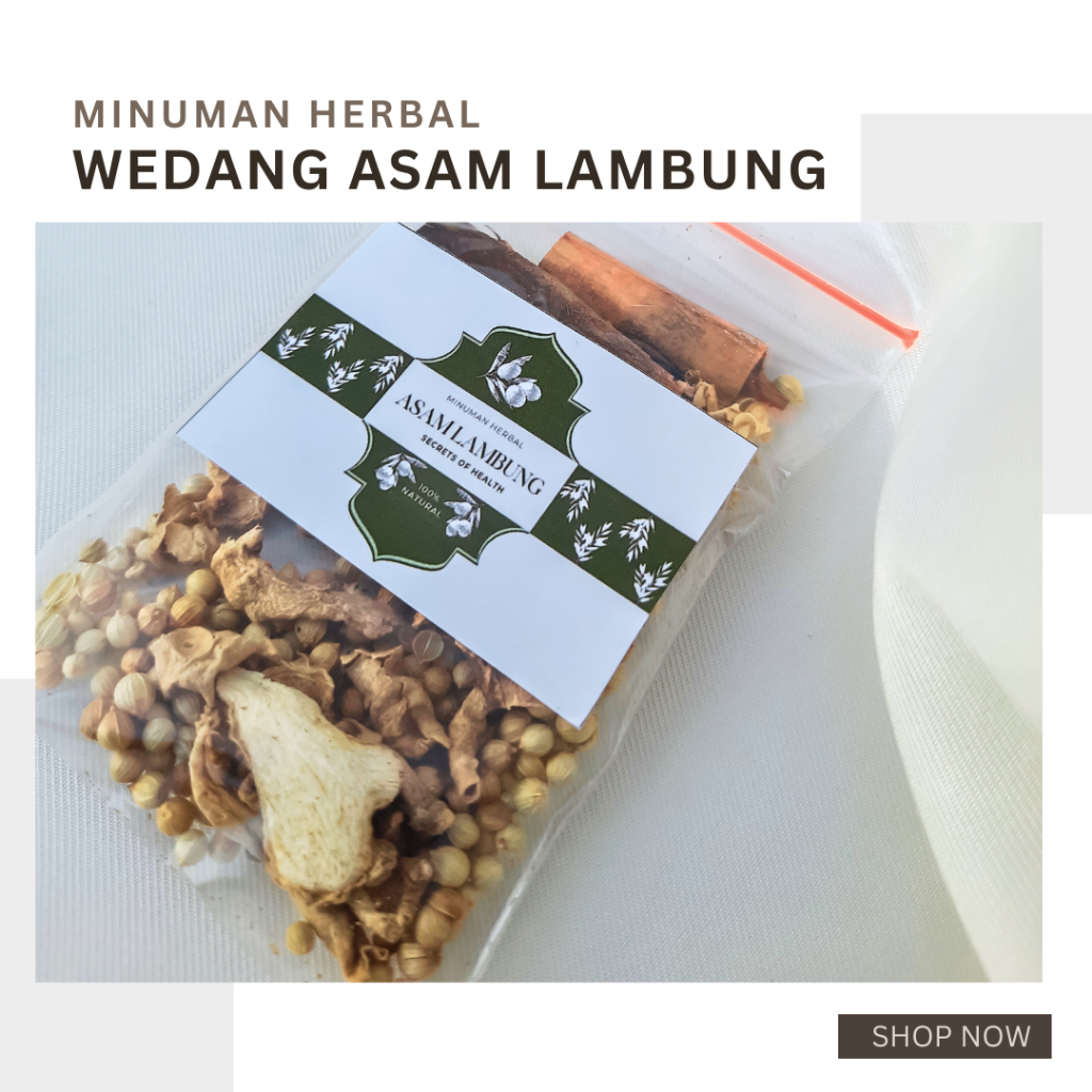 

Wedang Asam Lambung Minuman Herbal 7 Gram